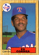 1987 O-Pee-Chee Ed Correa