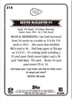 2012 Topps Magic Dexter McCluster #214