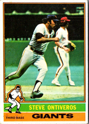 1976 Topps Steve Ontiveros #284