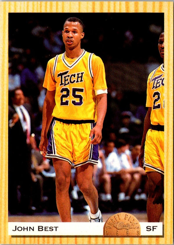 1993 Classic Draft Picks John Best #13