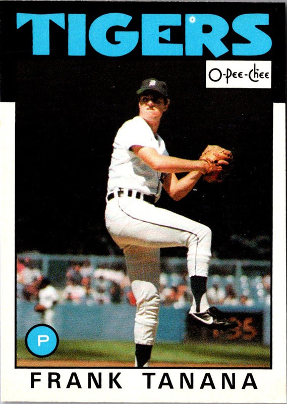 1986 O-Pee-Chee Frank Tanana #124