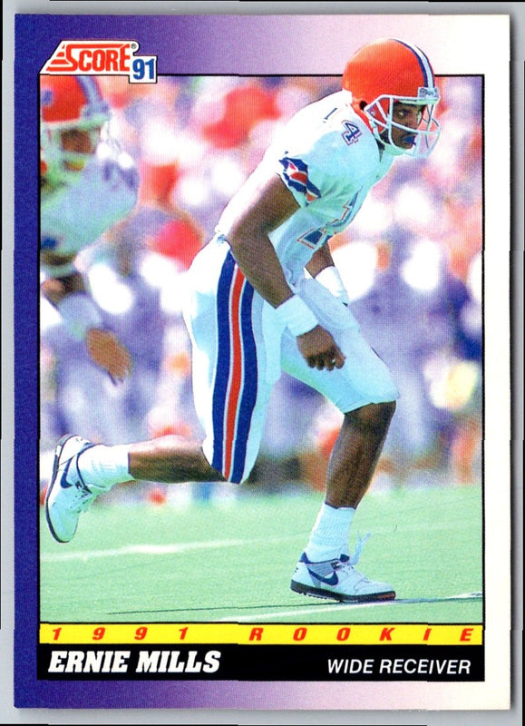 1991 Score Ernie Mills #573 Rookie