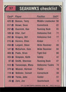 1980 Topps Sherman Smith/Steve Largent/Dave Brown/Manu Tuiasosopo