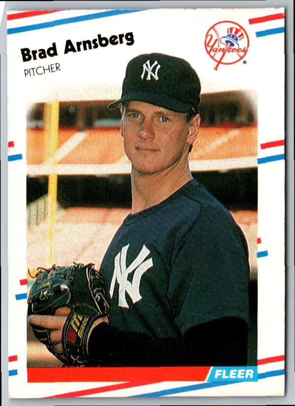 1988 Fleer Brad Arnsberg #202