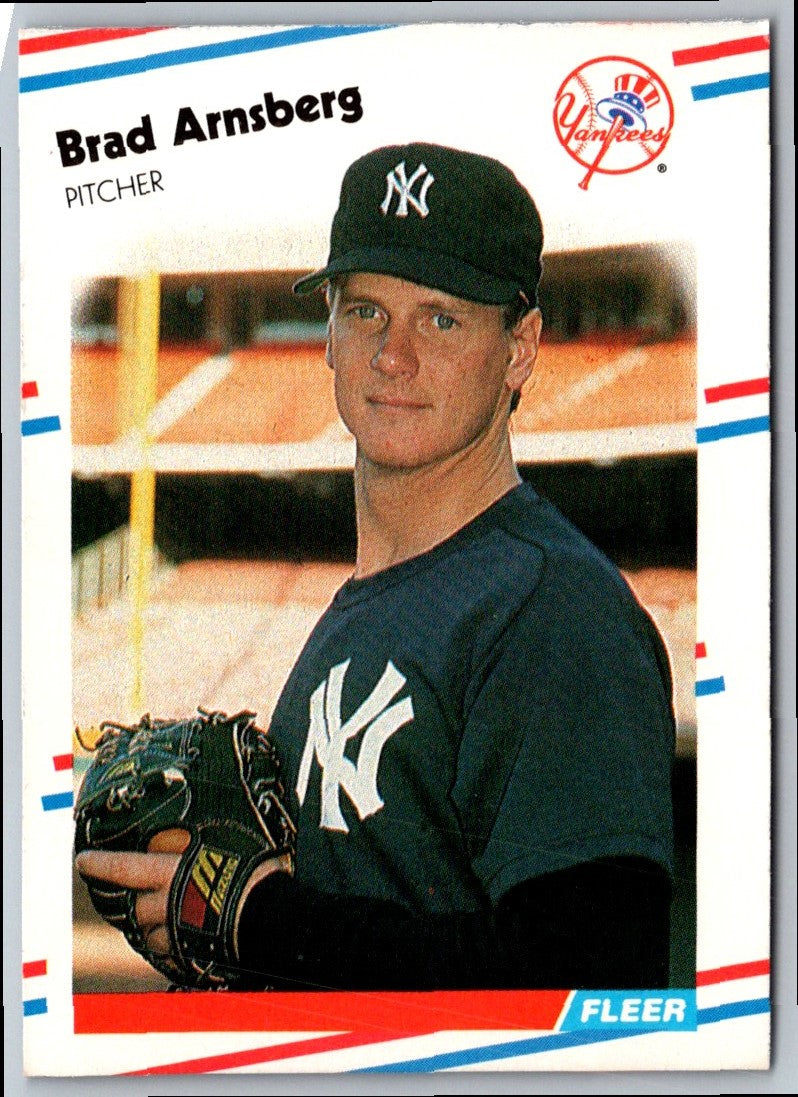 1988 Fleer Brad Arnsberg