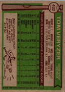 1976 Topps Tom Veryzer