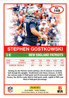 2019 Score Stephen Gostkowski #149