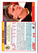 1991 Score Canadian English Ken Hodge