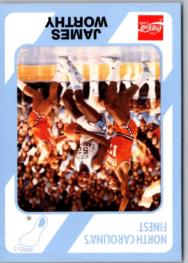 1989 Collegiate Collection North Carolina's Finest James Worthy #19