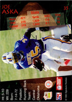 1995 Signature Rookies Auto-Phonex Joe Aska #35 /19000