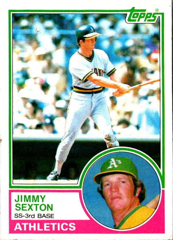 1983 Topps Jimmy Sexton #709