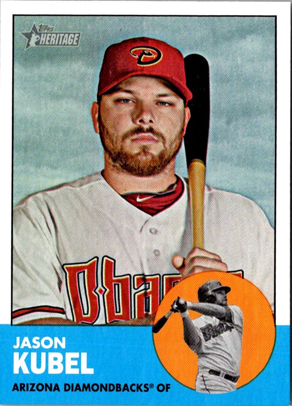 2012 Topps Heritage Jason Kubel #369