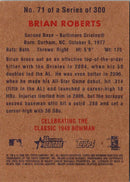 2006 Bowman Heritage Brian Roberts