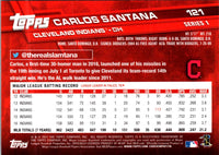 2017 Topps Carlos Santana #CLE-17
