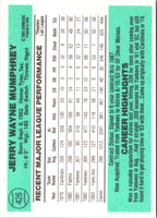 1984 Donruss Jerry Mumphrey #426