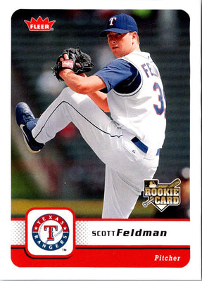 2006 Fleer Scott Feldman #292 Rookie
