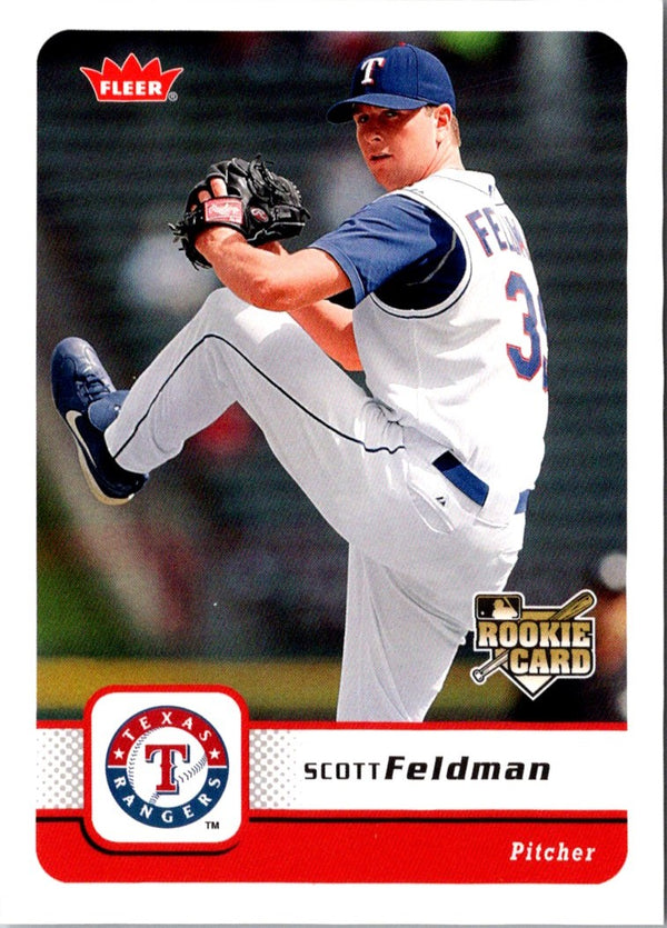 2006 Fleer Scott Feldman #292 Rookie