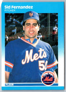 1987 Fleer Sid Fernandez