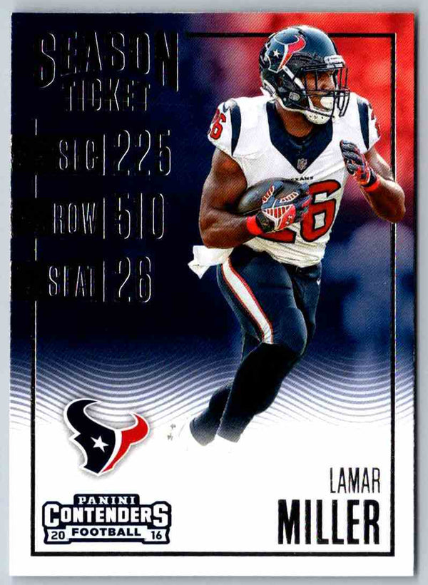 2016 Contenders Lamar Miller #89
