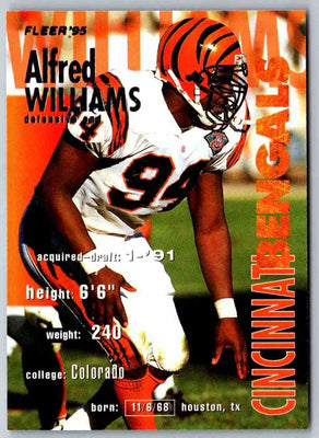 1995 Fleer Alfred Williams #73