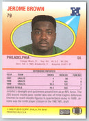 1990 Fleer Jerome Brown