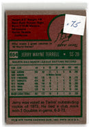 1975 Topps Jerry Terrell
