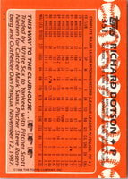 1988 Topps Traded Richard Dotson #35T
