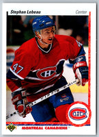 1990 Upper Deck Stephan Lebeau #51 Rookie