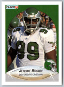 1990 Fleer Jerome Brown