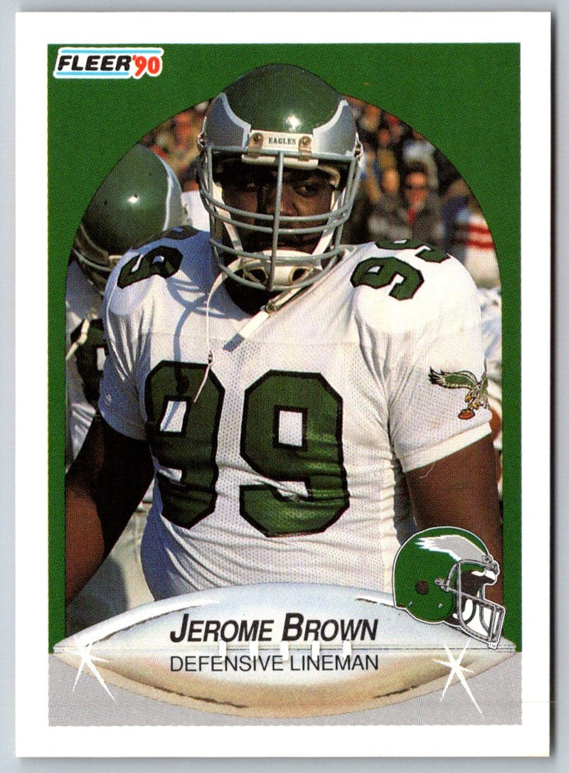 1990 Fleer Jerome Brown