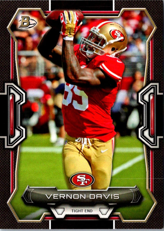 2015 Bowman Vernon Davis #93