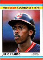 1988 Fleer Award Winners Julio Franco #13