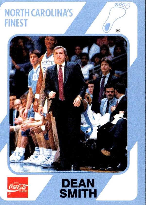 1989 Collegiate Collection North Carolina's Finest Dean Smith #6