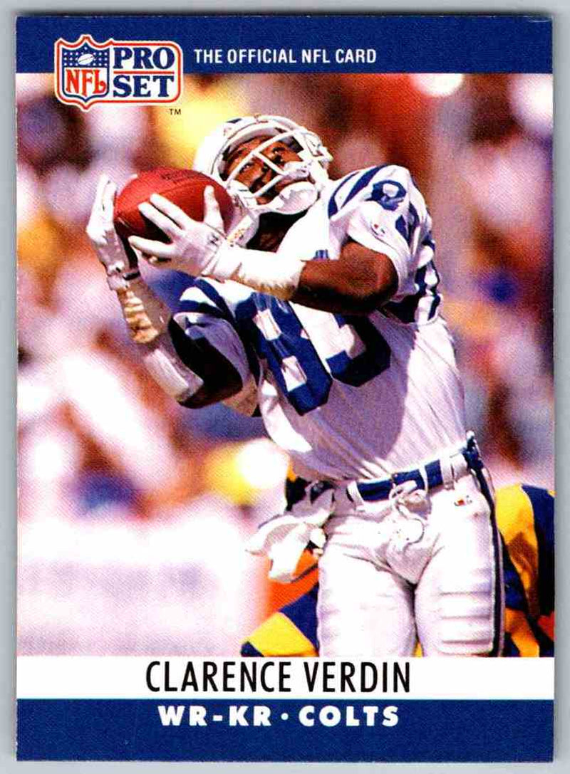 1990 Pro Set Clarence Verdin