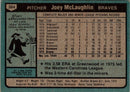1980 Topps Joey McLaughlin