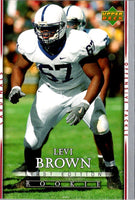 2007 Upper Deck First Edition Levi Brown #106 Rookie