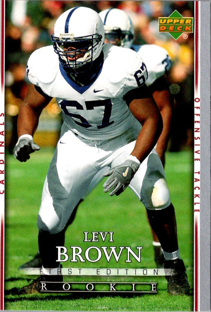 2007 Upper Deck First Edition Levi Brown