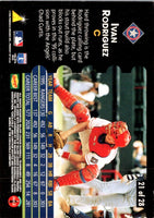 1996 Pinnacle Ivan Rodriguez #59