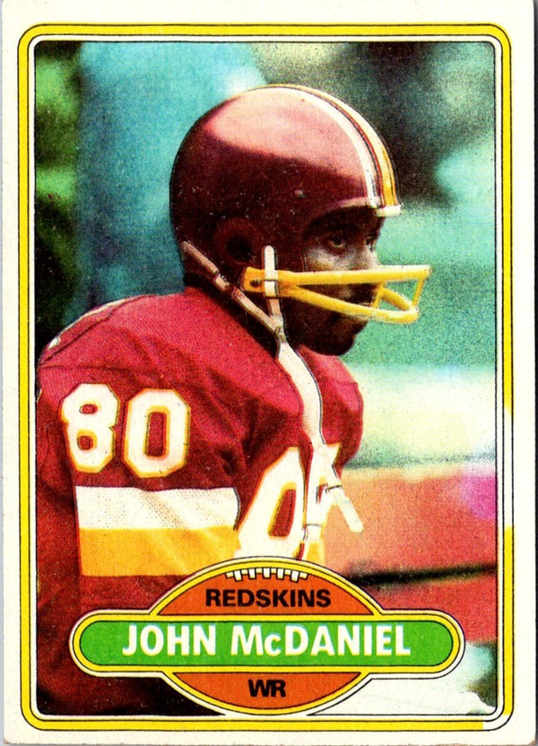 1980 Topps John McDaniel #254