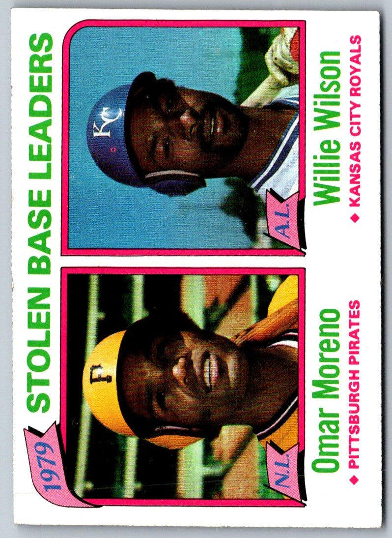 1980 Topps Willie Wilson