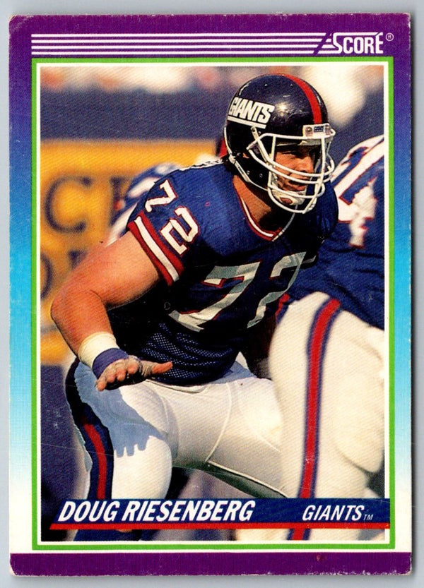 1990 Score Doug Riesenberg #542 Rookie