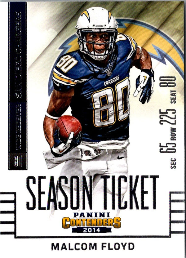 2014 Panini Contenders Malcom Floyd #26