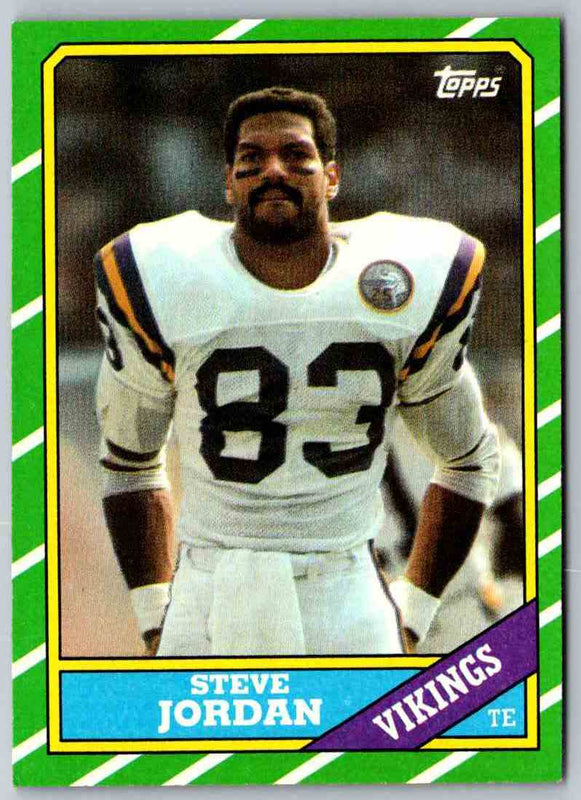 1986 Topps Steve Jordan #298