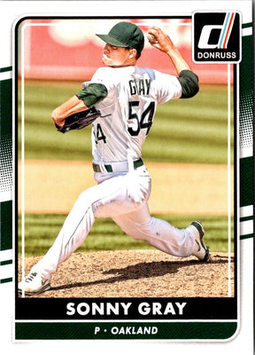 2016 Donruss Sonny Gray #50