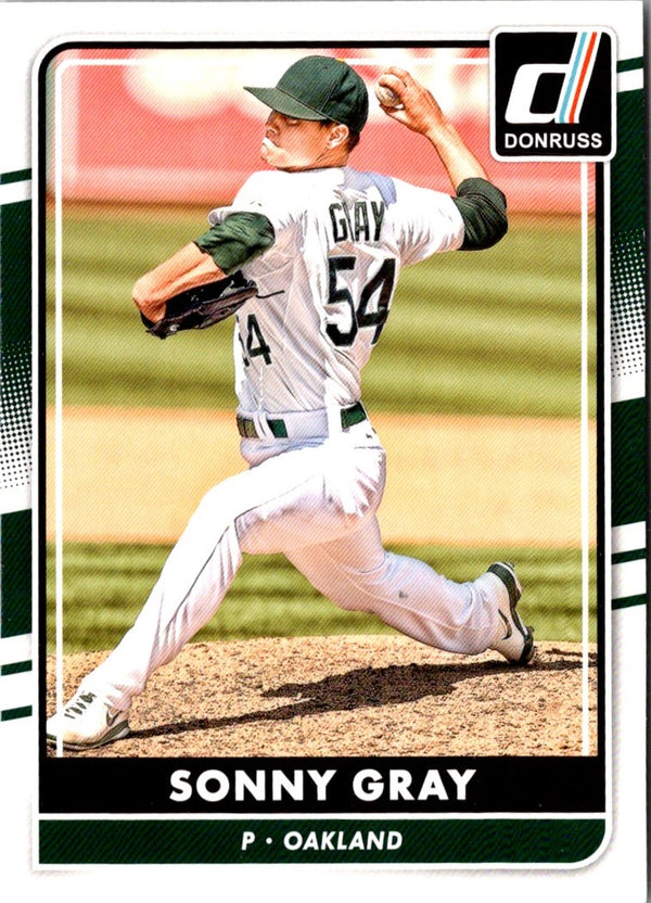 2016 Donruss Sonny Gray #50