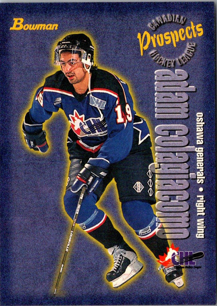 1997 Bowman CHL Adam Colagiacomo