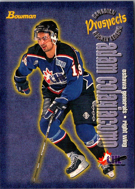 1997 Bowman CHL Adam Colagiacomo #145