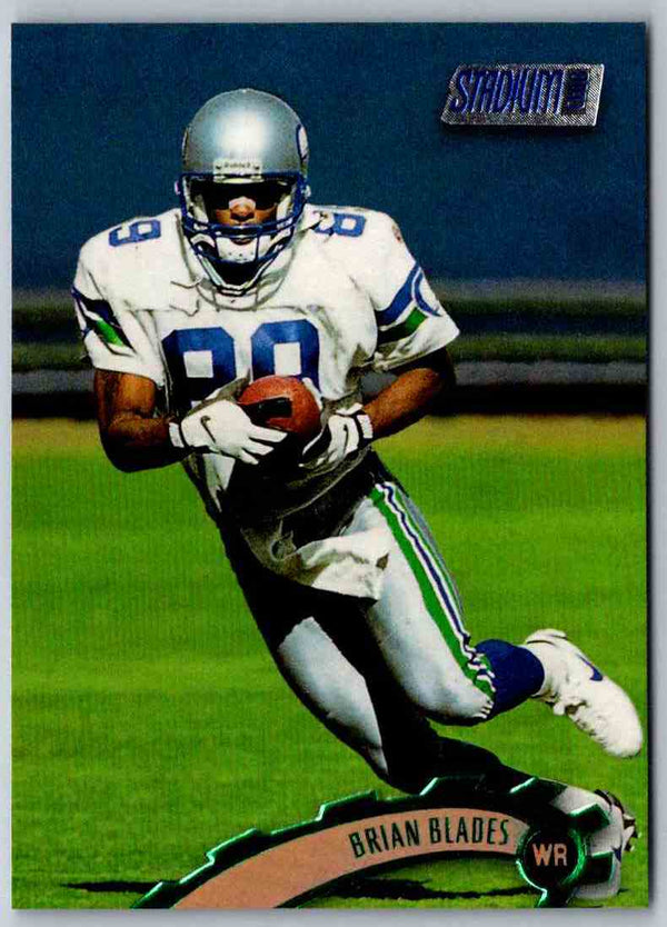 1997 Topps Stadium Club Football Brian Blades #231