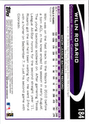 2012 Topps Wilin Rosario