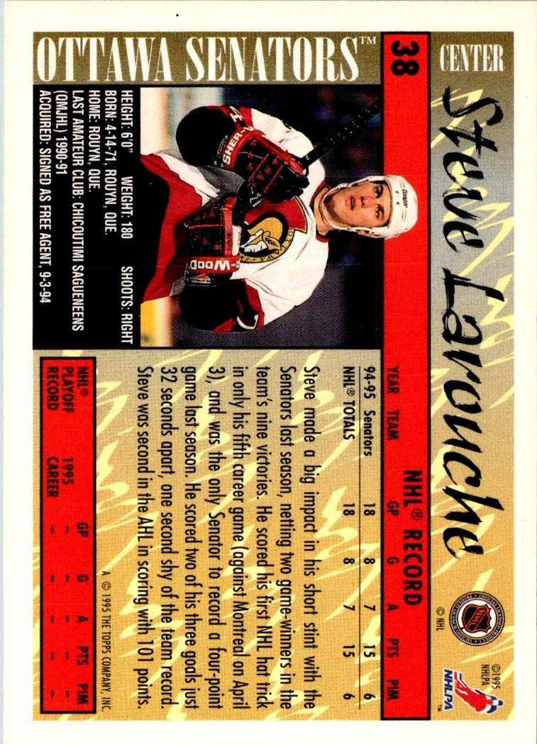 1995 Topps Steve Larouche